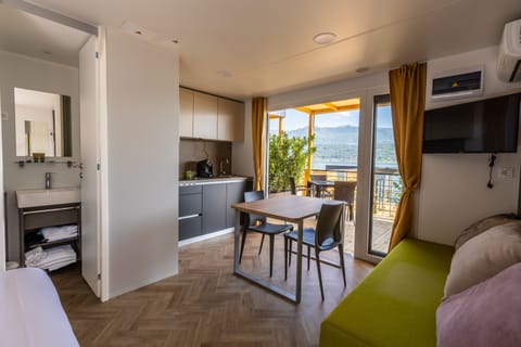 Classic Apartment, Lake View | Living area