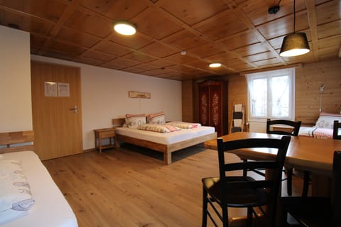 Basic Quadruple Room, Shared Bathroom, Mountain View | Soundproofing, free WiFi