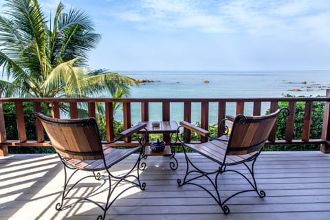 Superior Bungalow, Terrace, Sea View | View from room