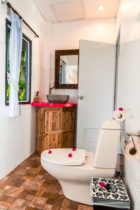 Double Room, Terrace | Bathroom shower