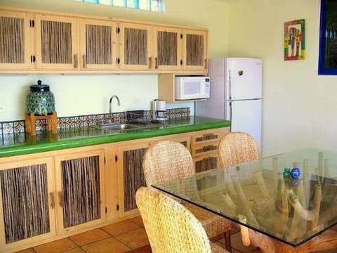 Casa Colibris Two Bedroom House | Private kitchen | Fridge, microwave, coffee/tea maker, cookware/dishes/utensils