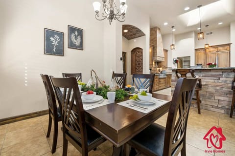 Comfortable seating options, such as bar stools or a banquette