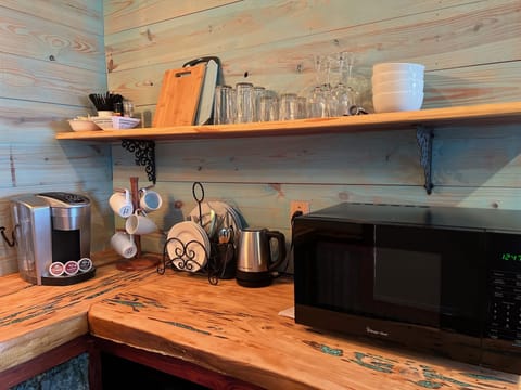 Dinnerware and Glassware for 4