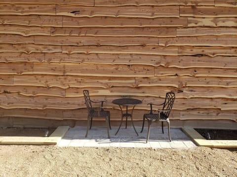 Outdoor seating area