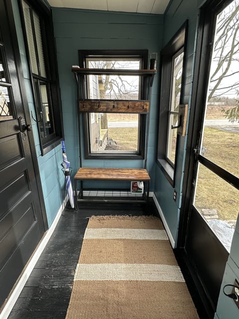 “Mud room” and main entrance/ where entry keycode is used