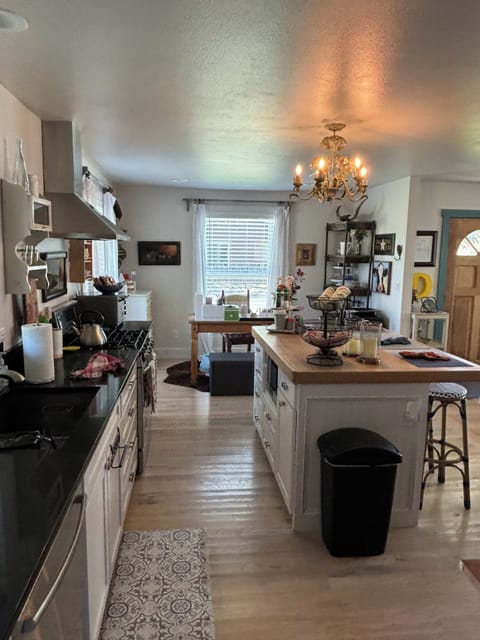 kitchen view from utility room