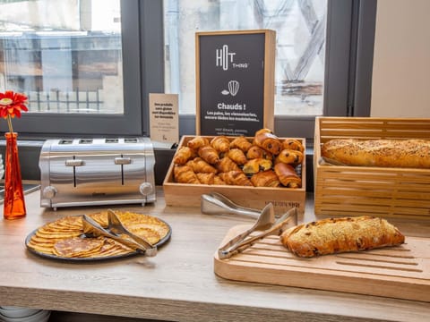 Daily buffet breakfast (EUR 13 per person)