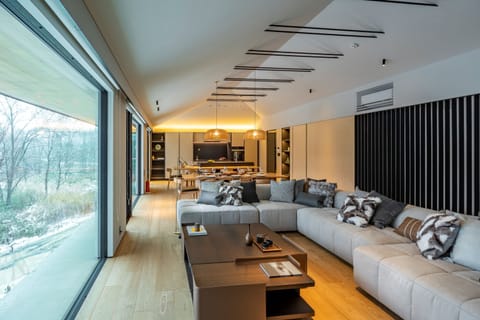 Luxury Chalet | Living area | Flat-screen TV