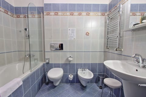 Deluxe Room | Bathroom | Combined shower/tub, free toiletries, hair dryer, bidet