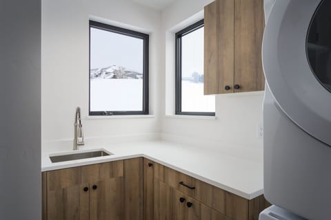 Views from the laundry room