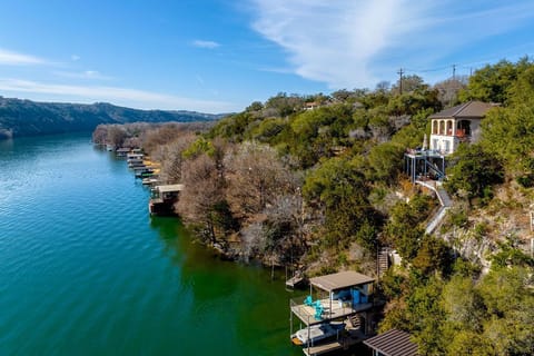 Lake (Aerial View) - Walker Luxury Vacation Rentals