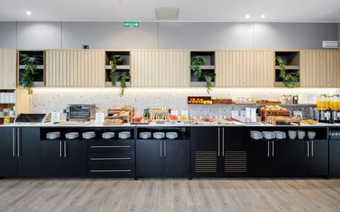 Daily buffet breakfast (EUR 12 per person)