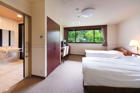 Twin Room, Accessible (Kokoro)  | Minibar, in-room safe, free WiFi