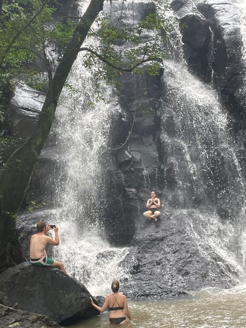 Pool waterfall