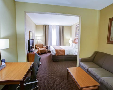 Suite, 1 King Bed, Non Smoking | Desk, iron/ironing board, rollaway beds, free WiFi