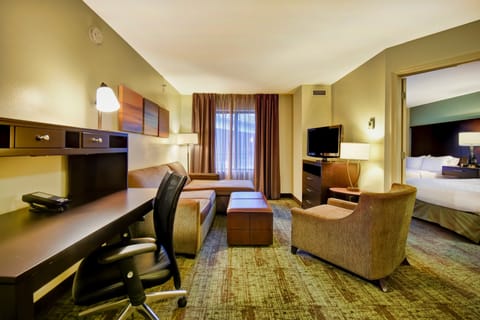 Suite, 1 Bedroom | In-room safe, desk, iron/ironing board, free cribs/infant beds