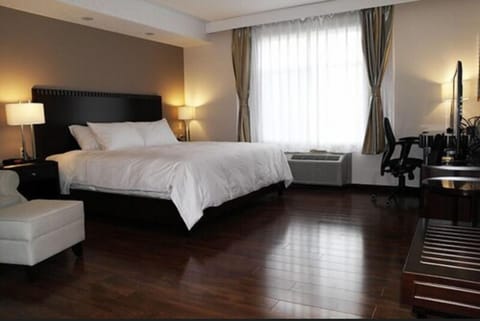 Standard Room, 1 King Bed | Down comforters, desk, laptop workspace, blackout drapes