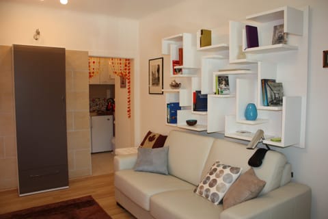 Studio | Living area | Flat-screen TV, DVD player