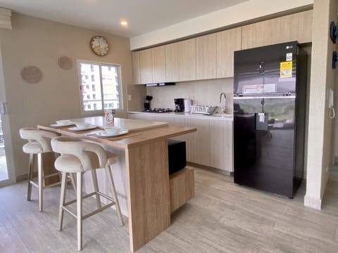 Comfort Apartment | Private kitchen | Oven, espresso maker, blender, griddle