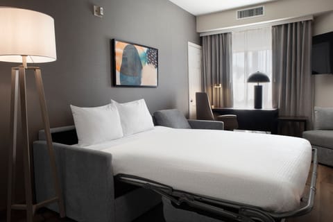 Suite, 2 Bedrooms | Premium bedding, down comforters, pillowtop beds, desk