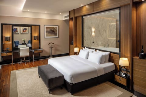 Presidential Suite | Premium bedding, Select Comfort beds, minibar, in-room safe