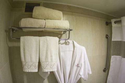 Grand Double Room | Bathroom | Combined shower/tub, free toiletries, hair dryer, towels