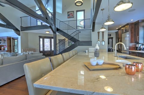Stunning kitchen island perfect or gathering