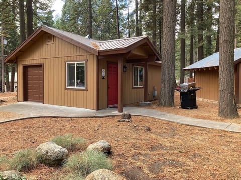 Private entrance and RV parking.