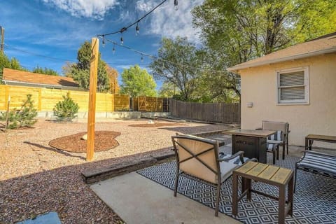 Gather around our inviting firepit, where warmth meets camaraderie. Sip on a cup of coffee or engage in lively conversations as the flames dance in the night. It's the perfect spot to create lasting memories and enjoy the cozy ambiance.