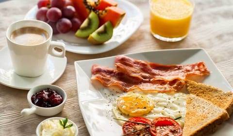 Daily buffet breakfast (EUR 5 per person)