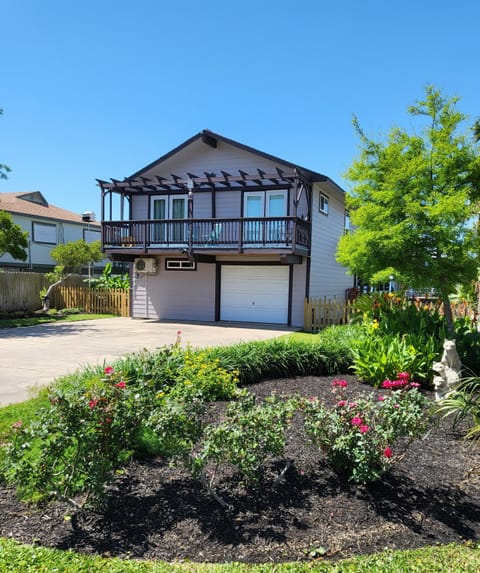 Front elevation of house - featuring amazing views!