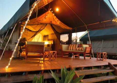 Glamping Safari Tent | Balcony