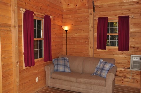 Deluxe Cabin, 1 Bedroom (Linens inlcuded) | Living room