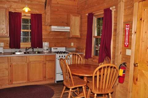 Deluxe Cabin, 1 Bedroom (Linens inlcuded) | Private kitchen