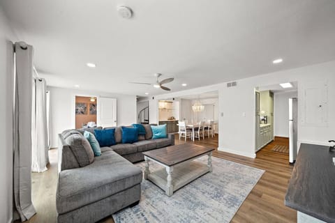 Curl up with a good book in the inviting living room