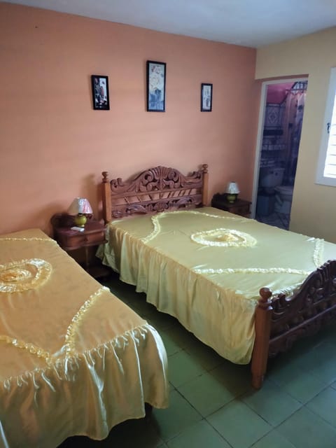 Family Triple Room | Individually decorated, individually furnished, blackout drapes, WiFi