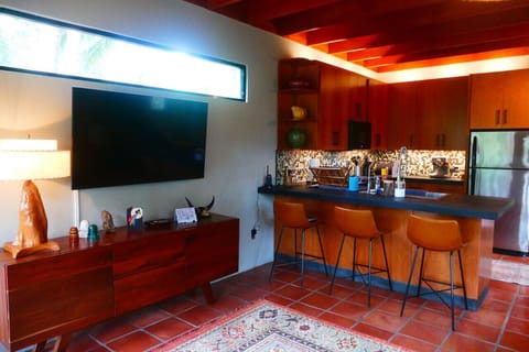 Television in living area