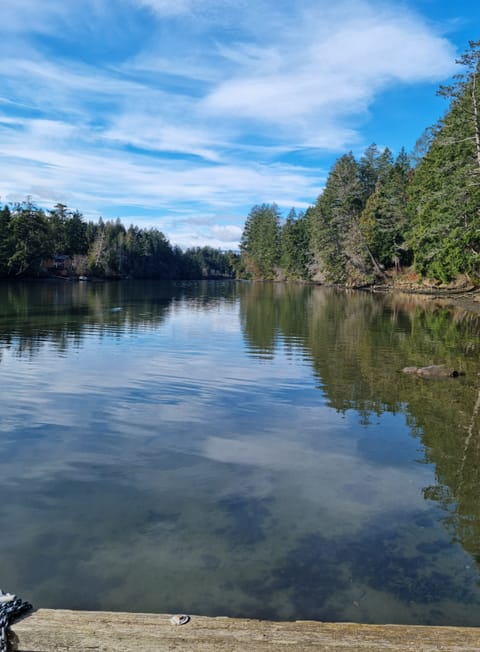View from private dock