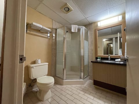 Suite, 1 King Bed, Non Smoking | Bathroom | Deep soaking tub, free toiletries, hair dryer, bidet