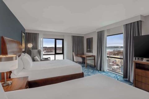 Deluxe Room, 2 Queen Beds, Lake View | View from room