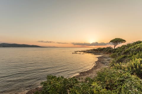 Private beach nearby