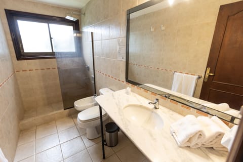 Standard Double or Twin Room | Bathroom | Shower, rainfall showerhead, hair dryer, bidet