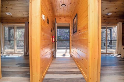 Entries to upper deck