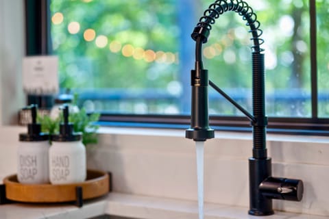 A modern, stylish sink setup with a sleek faucet and plenty of natural light—a perfect spot for meal prep or cleanup with a view.