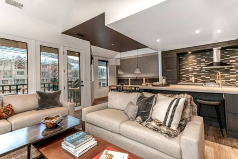 Private Balcony with Gas Grill located off Main Living Area