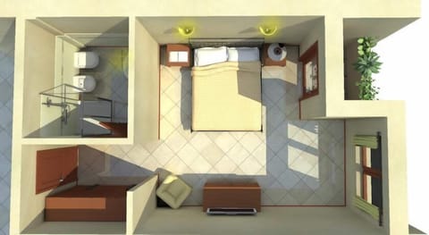 Hypo-allergenic bedding, minibar, in-room safe, desk