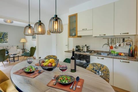 Kitchen and dining area