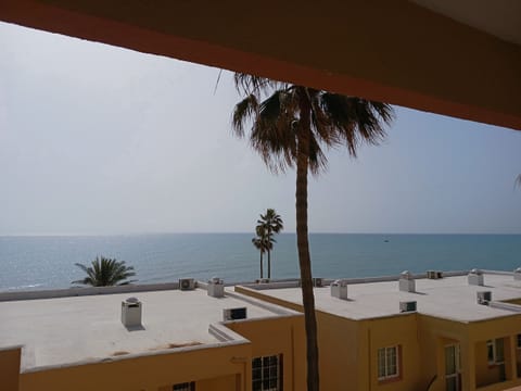 Terrace. Sea views. Front line beach. Doña Lola. Calahonda