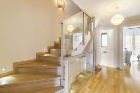 Stairs to the loft