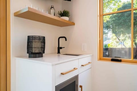 Downstairs Mini Fridge & Sink